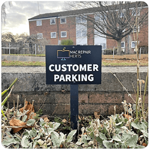 custom parking sign